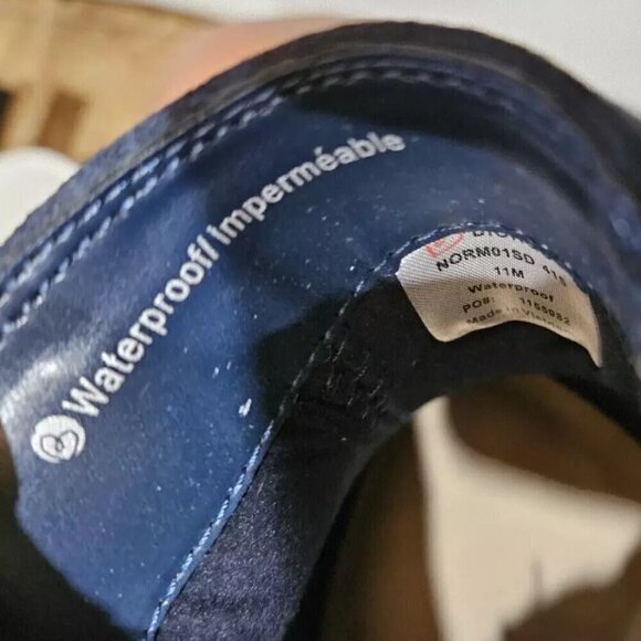 Blondo Norma Mule (Women) Slip On Waterproof Navy Blue Suede Bootie 11M - Picture 9 of 10